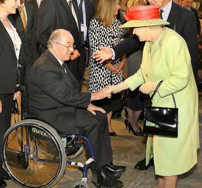Peter Cooke and queen