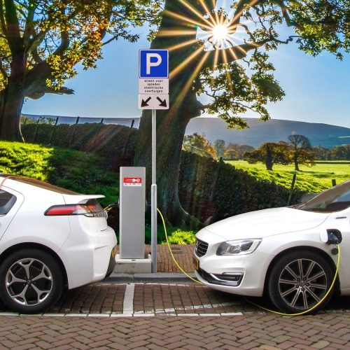 EVs charging